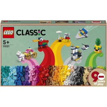 LEGO® LEGO® Classic - 90 de ani de joaca 11021, 1100 piese