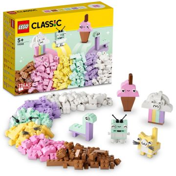 LEGO® LEGO® Classic - Distractie creativa in culori pastelate 11028, 333 piese