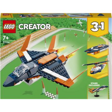 LEGO® LEGO® Creator 3 in 1 - Avion supersonic 31126, 215 piese