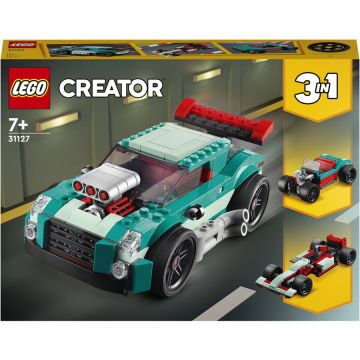 LEGO® LEGO® Creator 3 in 1 - Masina de curse pe sosea 31127, 258 piese
