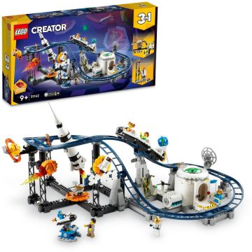 LEGO® LEGO® Creator 3 in 1 - Roller-coaster spatial 31142, 874 piese