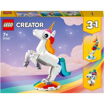 LEGO® LEGO® Creator 3 in 1 - Unicorn magic 31140, 145 piese