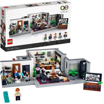 LEGO® LEGO Creator Expert Queer Eye - Apartamentul Fab 5, 974 piese