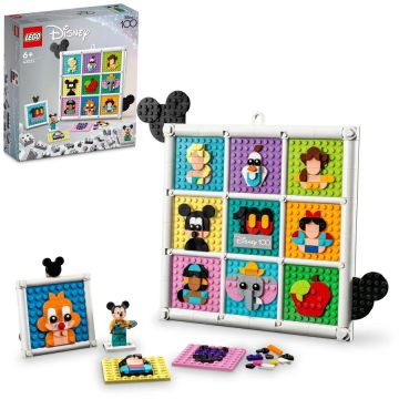 LEGO® LEGO® Disney - 100 de ani de figuri emblematice de animatie Disney 43221, 1022 piese