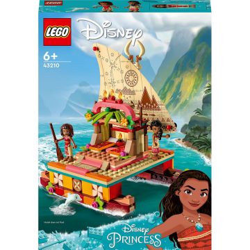 LEGO® LEGO Disney Princess: Catamaranul polinezian al Moanei 43210, 6 ani+, 321 piese