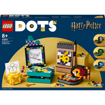 LEGO® LEGO® DOTS - Kit pentru desktop Hogwarts™ 41811, 856 piese