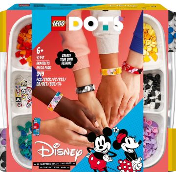 LEGO® LEGO® DOTS - Mega pachet de bratari Mickey si prietenii 41947, 349 piese