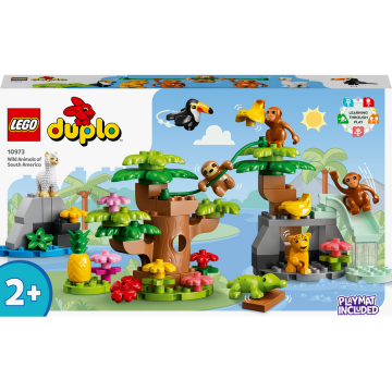 LEGO® LEGO® DUPLO® - Animale salbatice din America de Sud 10973, 71 piese