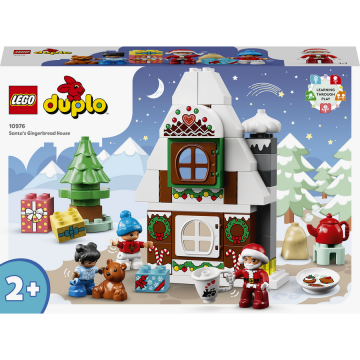 LEGO® LEGO® DUPLO® - Casa din turtă dulce a lui Moș Crăciun 10976, 50 piese