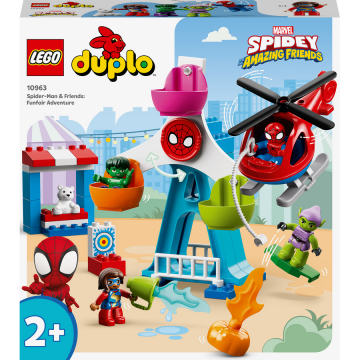 LEGO® LEGO® DUPLO® Marvel - Omul Paianjen si amicii: aventura in Parcul de distractii 10963, 41 piese