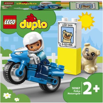 LEGO® LEGO® DUPLO® - Motocicleta de politie pentru salvare 10967, 5 piese