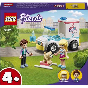 LEGO® LEGO® Friends - Ambulanta clinicii animalutelor 41694, 54 piese