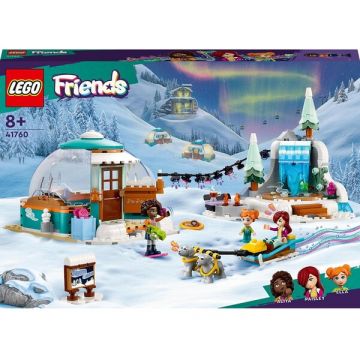 LEGO® LEGO Friends: Aventura de vacanta in iglu 41760, 8 ani+, 491 piese