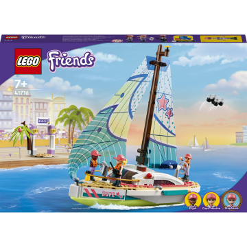 LEGO® LEGO® Friends - Aventura nautica a lui Stephanie 41716, 304 piese