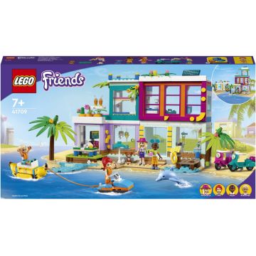 LEGO® LEGO® Friends - Casa de vacanta de pe plaja 41709, 686 piese