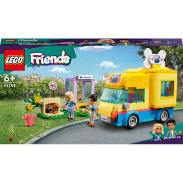 LEGO® LEGO® Friends - Furgoneta pentru salvarea cainilor 41741, 300 piese