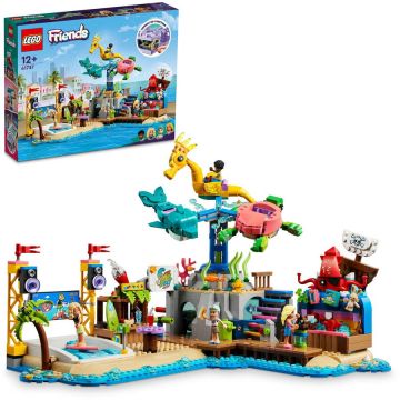LEGO® LEGO® Friends - Parc de distractii pe plaja 41737, 1348 piese