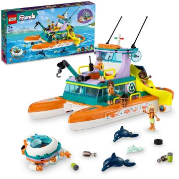 LEGO® LEGO Friends Sea Rescue Boat Animal Rescue Toy Set - 41734