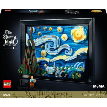 LEGO® LEGO® Ideas - Vincent van Gogh - Noapte înstelată 21333, 2316 piese