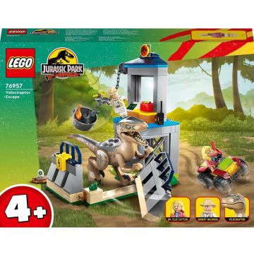 LEGO® LEGO® Jurassic World - Evadarea unui Velociraptor 76957, 137 piese