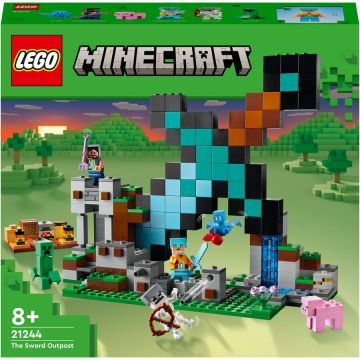 LEGO® LEGO® Minecraft - Avanpostul sabiei 21244, 427 piese