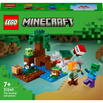 LEGO® LEGO® Minecraft - Aventura in mlastina 21240, 65 piese