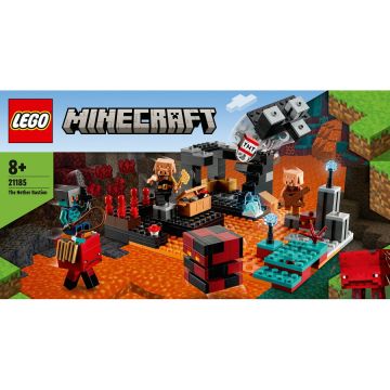 LEGO® LEGO® Minecraft® - Bastionul din Nether 21185, 300 piese