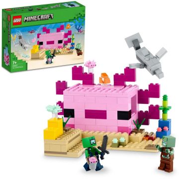 LEGO® LEGO® Minecraft - Casa Axolotl 21247, 242 piese