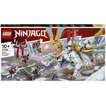 LEGO® LEGO® Ninjago - Creatura Dragon de gheata a lui Zane 71786, 973 piese