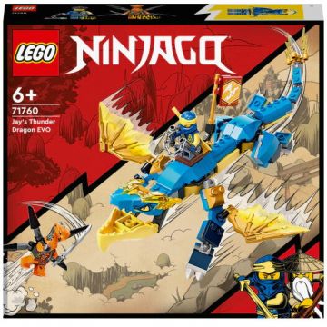 LEGO® LEGO® NINJAGO - Dragonul EVO de Tunet al lui Jay 71760, 140 piese