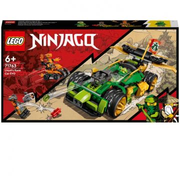 LEGO® LEGO® NINJAGO - Masina de curse EVO a lui Lloyd 71763, 279 piese