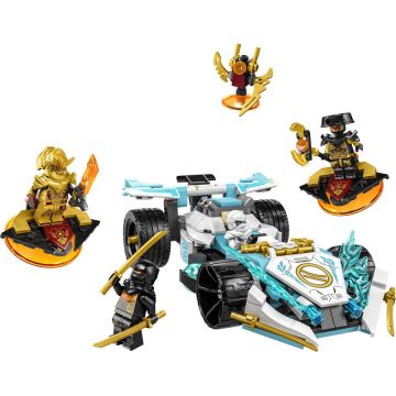 LEGO® LEGO® Ninjago - Masina de curse Spinjitzu a lui Zane cu puterea dragonului 71791, 307 piese