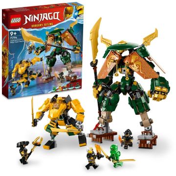LEGO® LEGO® Ninjago - Robotii din echipa ninja a lui Lloyd si Arin 71794, 764 piese