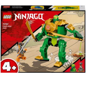 LEGO® LEGO® NINJAGO - Robotul ninja al lui Lloyd 71757, 57 piese