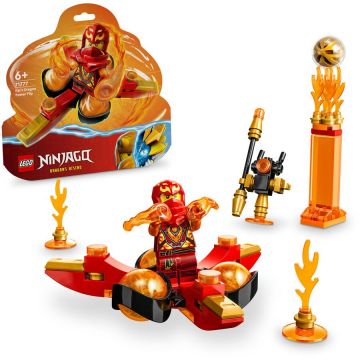 LEGO® LEGO® Ninjago - Rotirea Spinjitzu a lui Kai cu puterea dragonului 71777, 72 piese