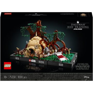 LEGO® LEGO® Star Wars™ - Diorama antrenamentului Jedi™ de pe Dagobah™ 75330, 1000 piese