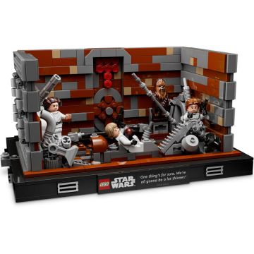 LEGO® LEGO® Star Wars™ - Diorama compactorului de gunoi de pe Death Star™ 75339, 802 piese