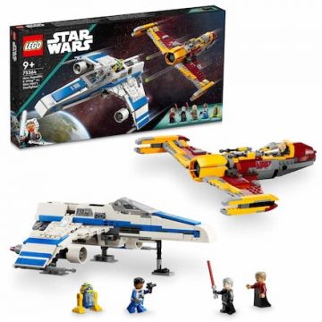 LEGO® LEGO® Star Wars™ - E-Wing al Noii Republici vs Starfighter-ul lui Shin Hati 75364, 1056 piese