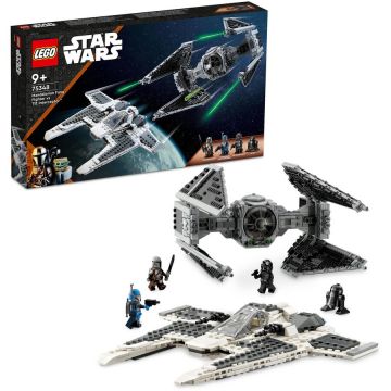 LEGO® LEGO® Star Wars™ - Fang Fighter mandalorian vs TIE Interceptor™ 75348, 957 piese