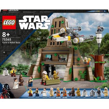 LEGO® LEGO Star Wars: TM Baza rebela de pe Yavin 4 75365, 8 ani+, 1066 piese