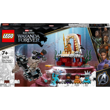 LEGO® LEGO® Super Heroes - Sala tronului regelui Namor 76213, 355 piese