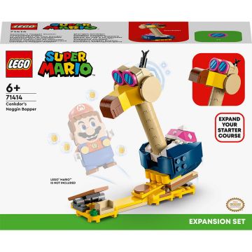 LEGO® LEGO Super Mario: Set de extindere Bataia de cap a lui Conkdor 71414, 6 ani+, 130 piese