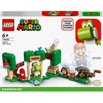 LEGO® LEGO® Super Mario™ - Set de extindere - Casa cu cadouri a lui Yoshi 71406, 246 piese