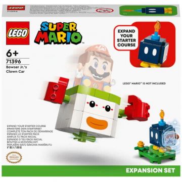LEGO® LEGO® Super Mario - Set de extindere Clovn-mobil Bowser Jr. 71396, 84 piese