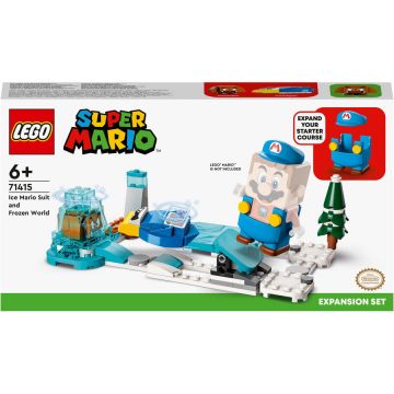 LEGO® LEGO® Super Mario - Set de extindere Costum Mario Crio si lumea de gheata 71415, 105 piese