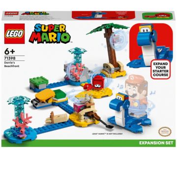 LEGO® LEGO® Super Mario - Set de extindere Plaja lui Dorrie 71398, 229 piese