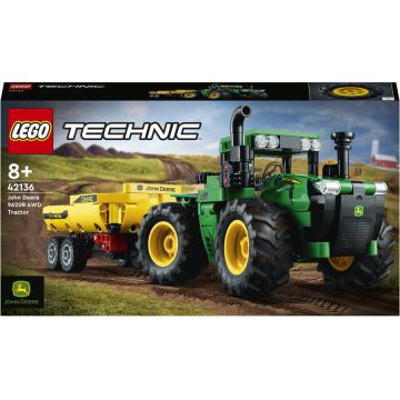 LEGO® LEGO® Technic - John Deere 9620R 4WD Tractor 42136, 390 piese