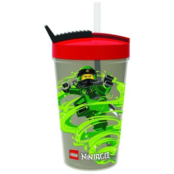 LEGO® Pahar LEGO Ninjago iconic cu pai 500 ml , 40441733