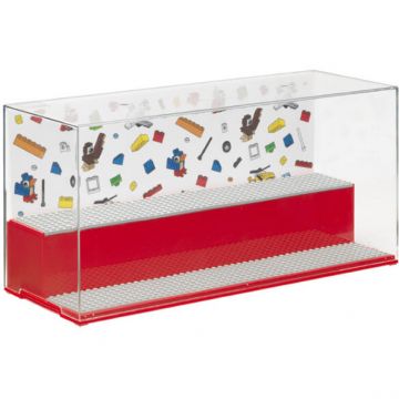 LEGO® Vitrina LEGO STORAGE 40700001, rosu