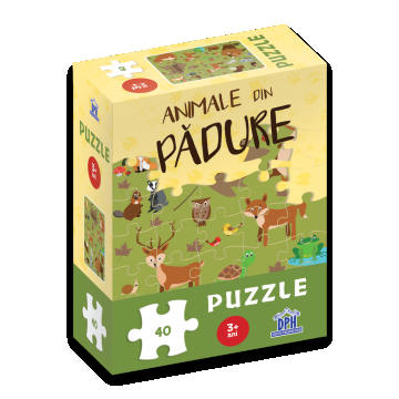 Animale din padure: Puzzle